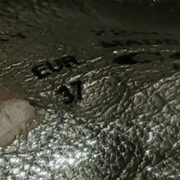 Coach Size 37 Snakeskin Design Driving Flats - Picture 7 of 8